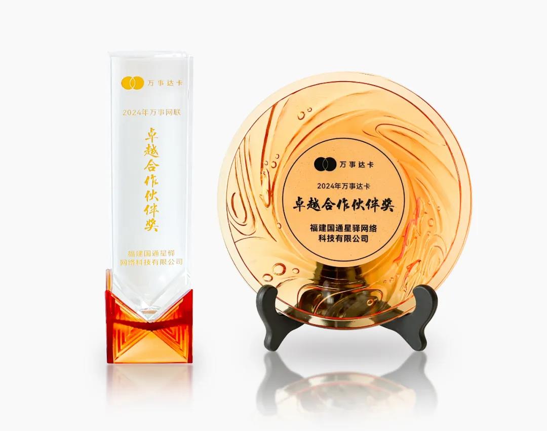 国通星驿荣获2024年度万事达卡“卓越合作伙伴奖”